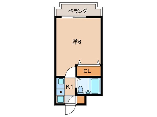 ＤＯＭ学芸大（４０５）の物件間取画像